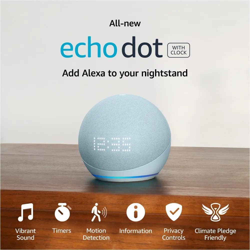 Amazon Echo Dot 5th Gen Smart Speaker – Gearbaba