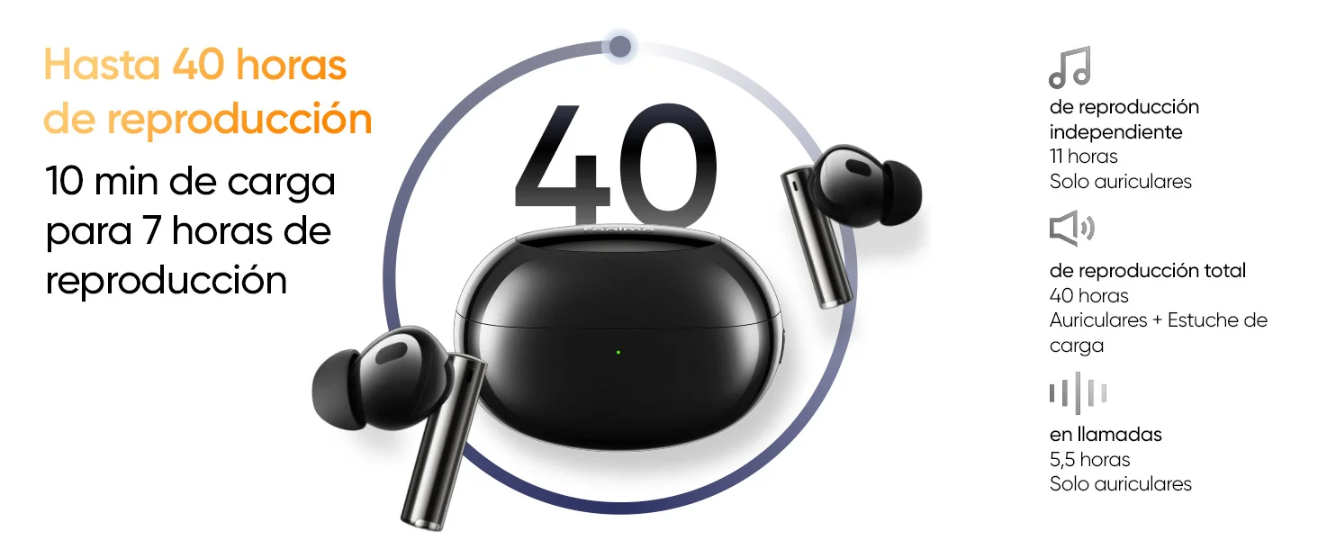ANC Earbuds with Hi-Res Audio and Dual Drivers – GearBaba Bangladesh
