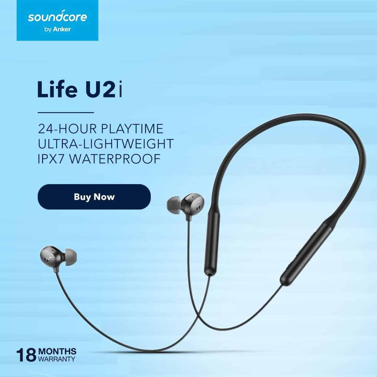 Wireless Neckband with BassUp Sound – GearBaba Bangladesh