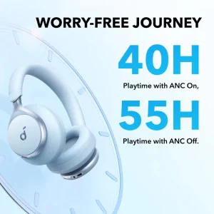 Soundcore Space One available at GearBaba – Adaptive ANC, Hi-Res Audio, and 40-hour battery life.