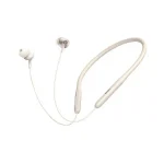 Baseus Bowie P1x In-ear Neckband Earphones in black showing Bluetooth 5.3 wireless connection and sleek design