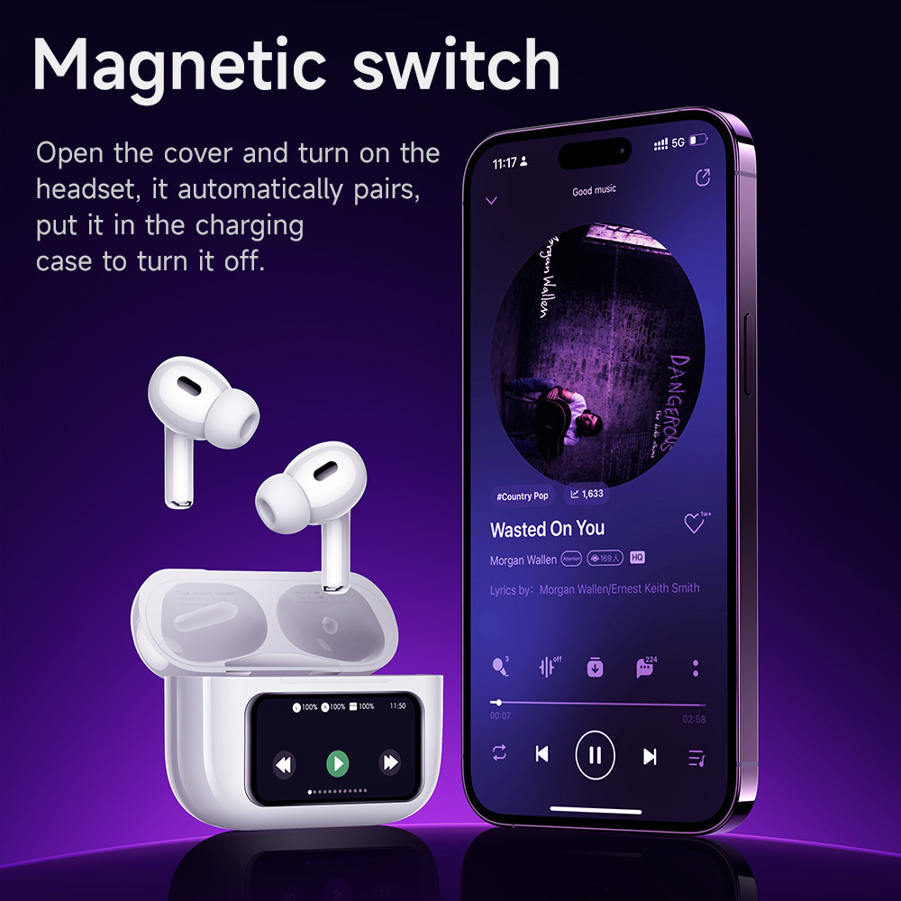 with Touch Screen Charging Case – Available at GearBaba Bangladesh