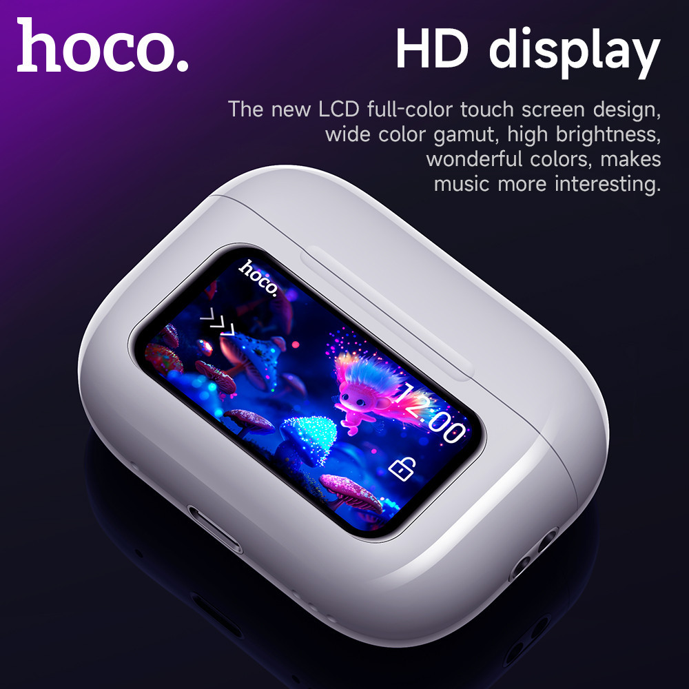 Hoco EW72 with Touch Screen Charging Case – Available at GearBaba Bangladesh