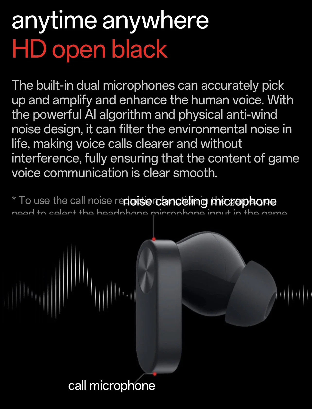 – Premium Wireless Earbuds with Noise Cancellation – GearBaba Bangladesh