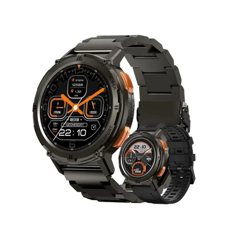 Kospet Tank T2 Smart Watch Special Edition Metal Strap – Gearbaba Bangladesh