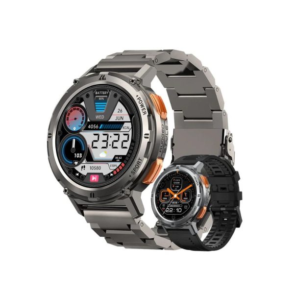 Kospet Tank T2 Smart Watch Special Edition Metal Strap – Gearbaba Bangladesh