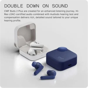 CMF Buds 2s – high-res LDAC audio, 50 dB ANC, long battery life (Bangladesh)