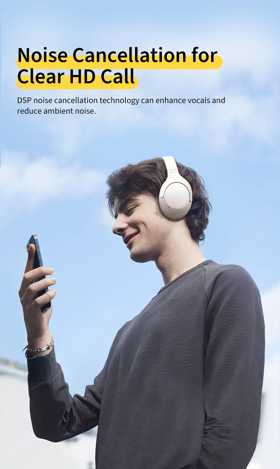 QCY H3 Lite ANC Wireless Headphones – Gearbaba