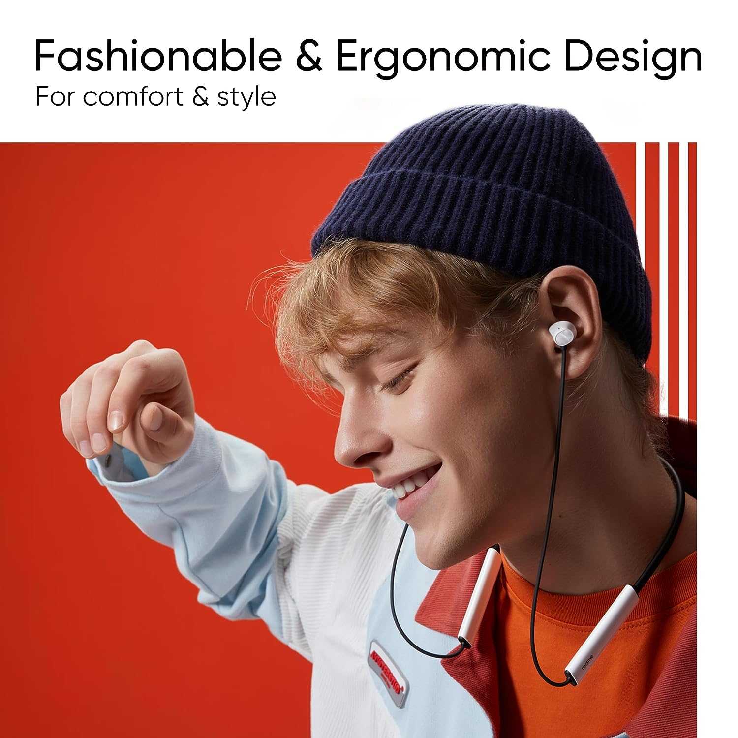 Bluetooth Neckband with 45dB ANC – GearBaba Bangladesh
