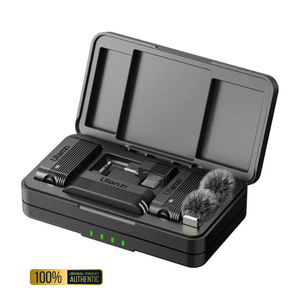 Wireless Lavalier Microphone – Compact Clip-On Mic for Creators – GearBaba Bangladesh