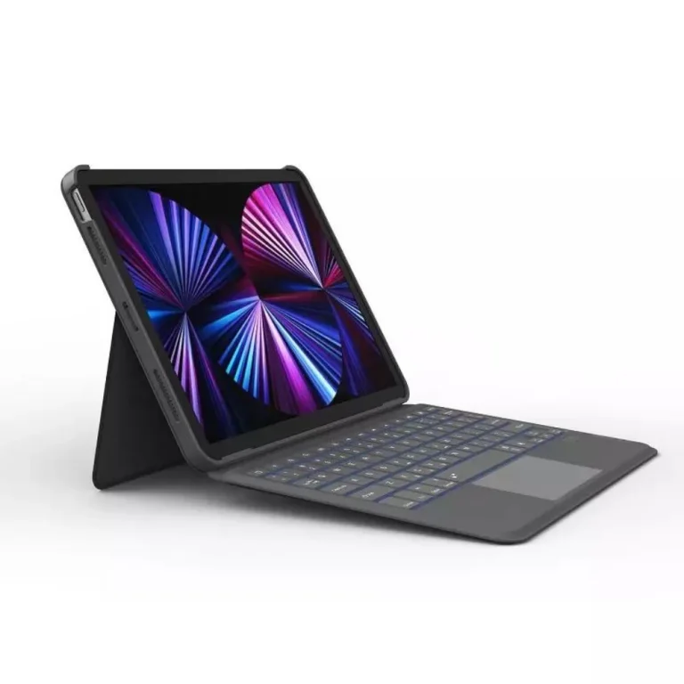 WiWU Combo Touch Keyboard Case for iPad with magnetic attachment and 7-color backlight in Bangladesh