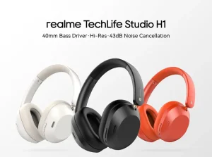 realme TechLife H1 Over Ear Wireless Headphone available at GearBaba Bangladesh